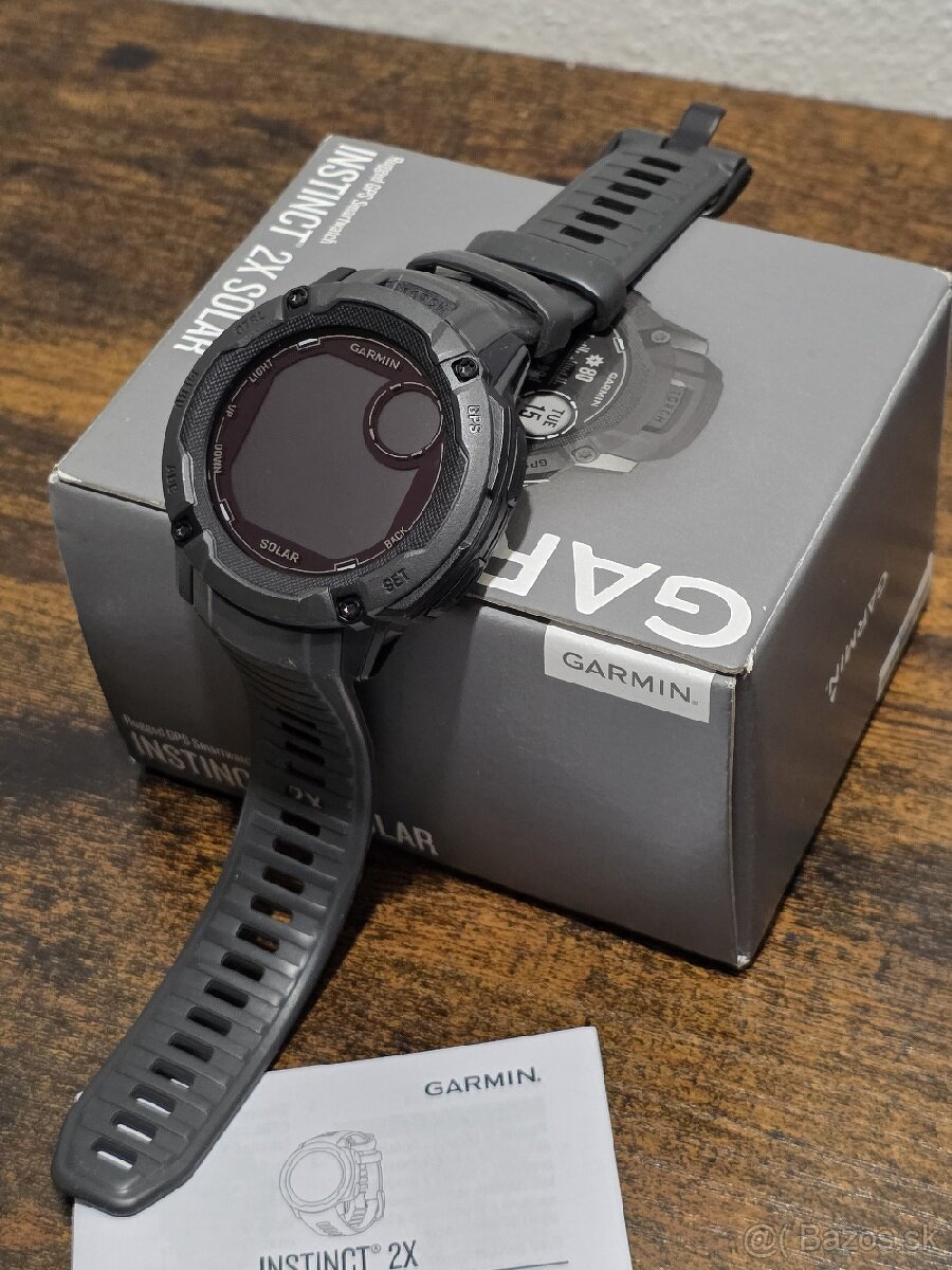 Predám Garmin Instinct 2x Solar Graphite - 4
