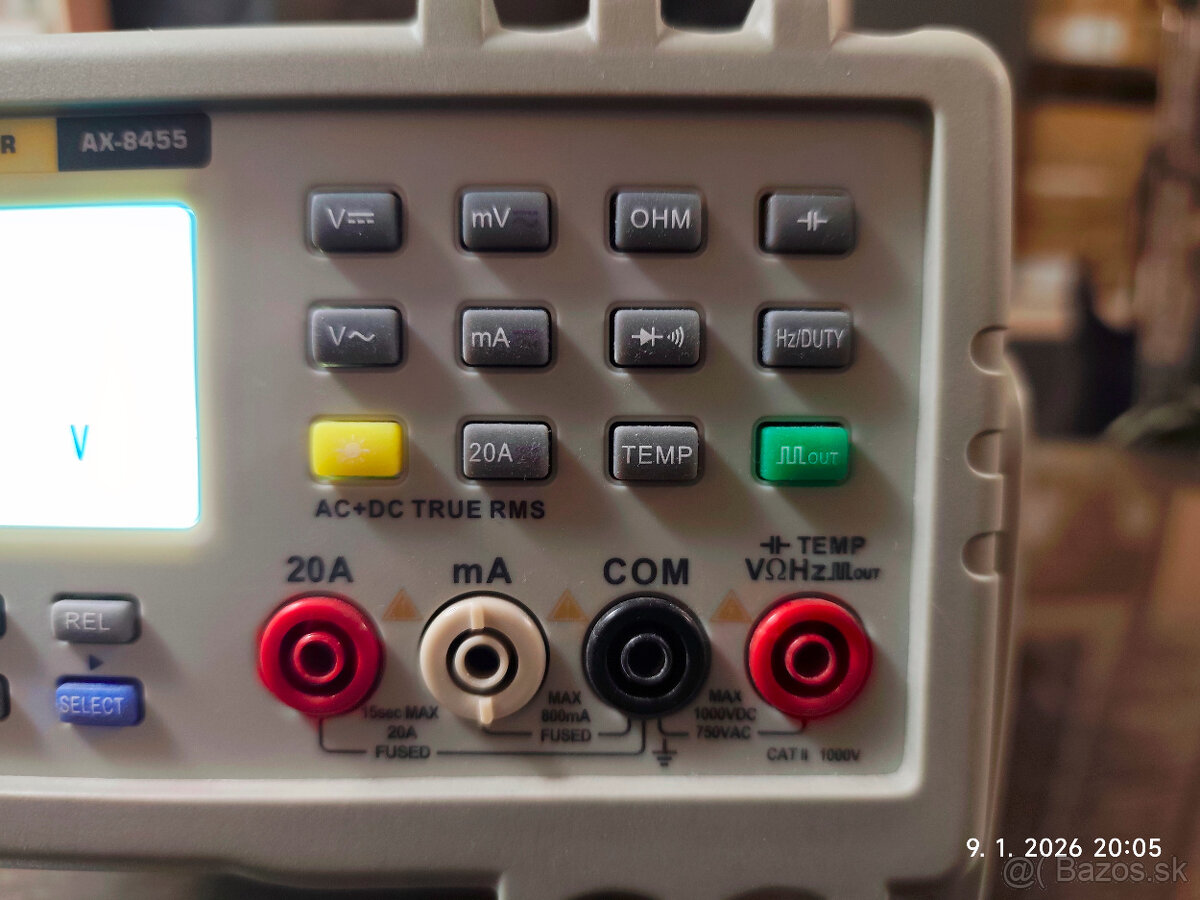 Stolny multimeter Axiomet AX-8455 - 4