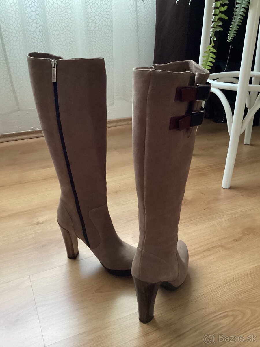 Kožené čižmy Mugnai - 4