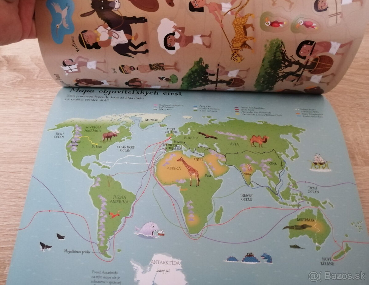 Objavitelia - samolepková knižka - 4