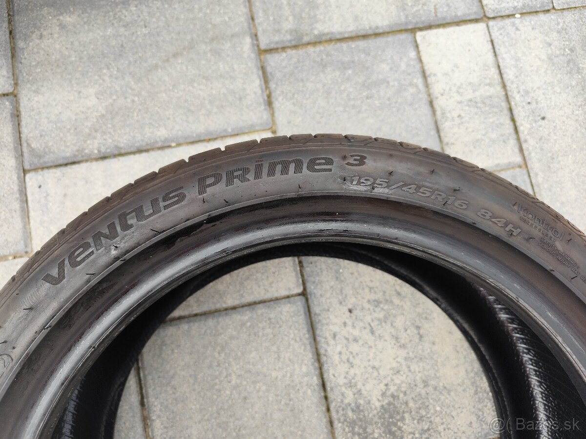 195/45 R16 Letne Hankook - 4