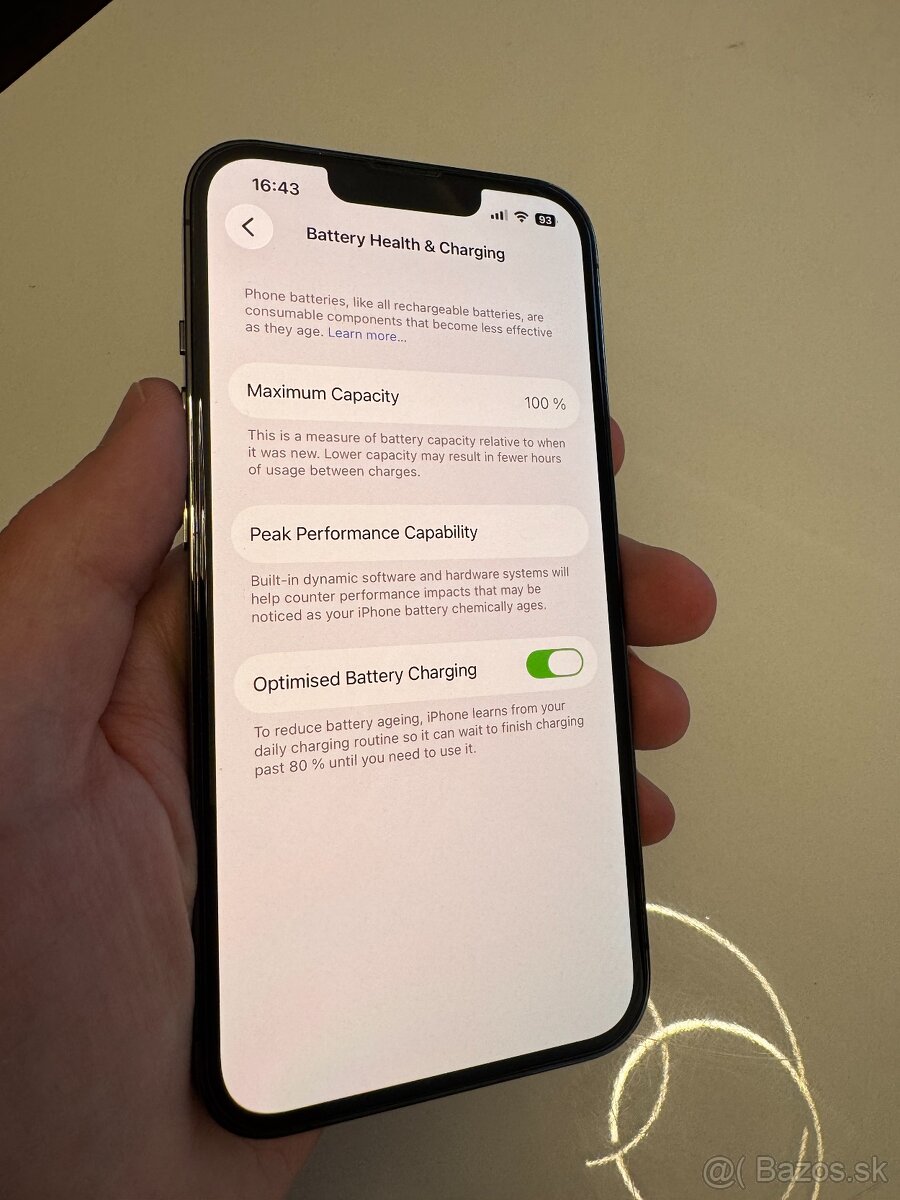 Iphone 13 Pro 128 GB Graphite 100 % batérie - 4