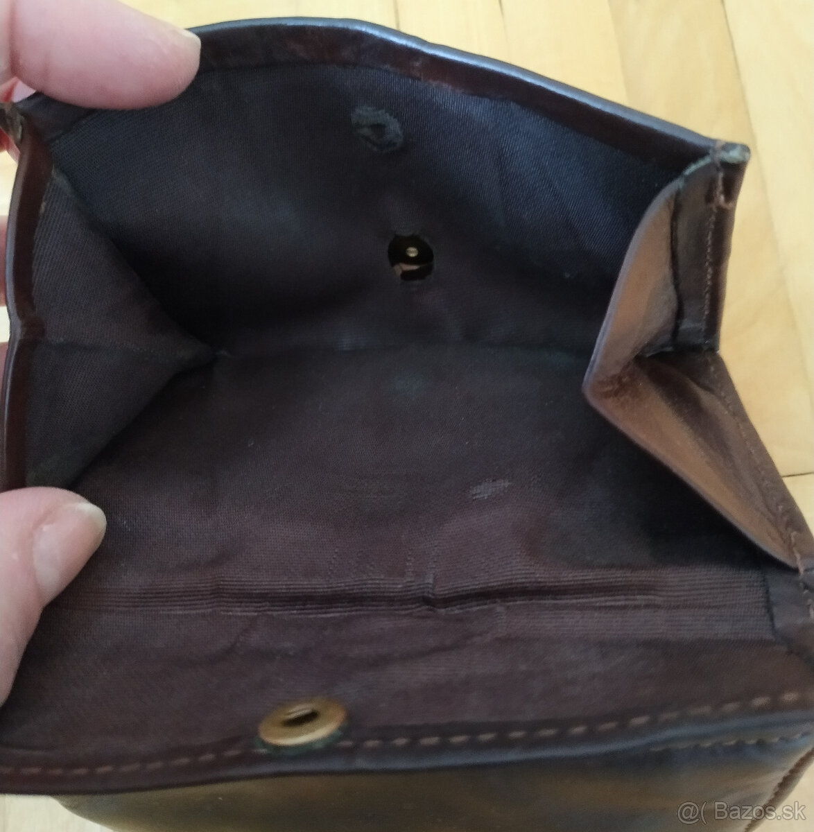 Peňaženka kožená malá_3,00 - 4