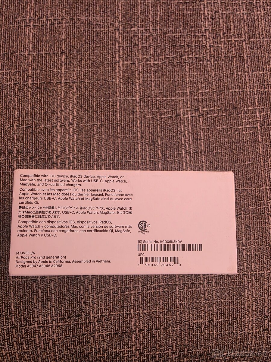 Apple AirPods Pro USB-C 2. generácie, NOVÉ, - 4