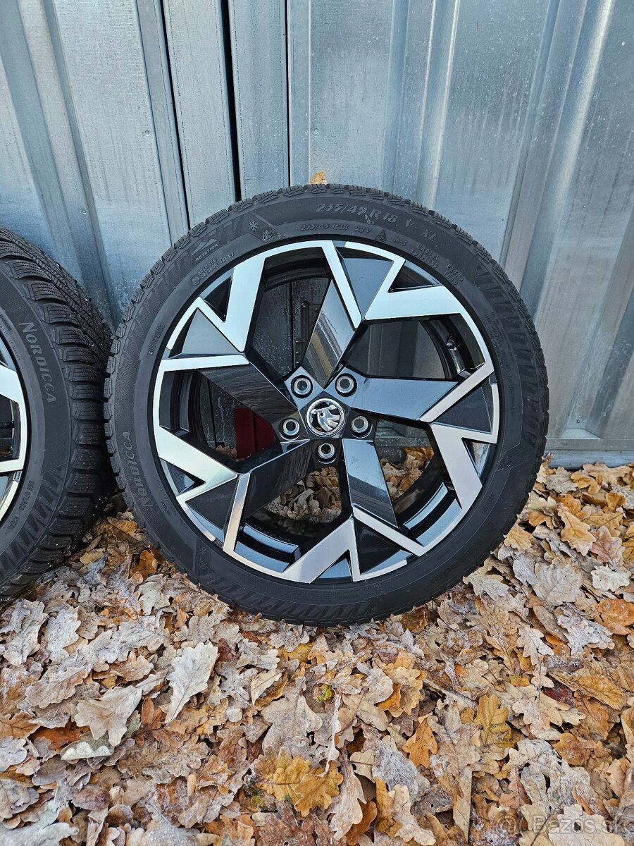 Zimní alu kola Trisuli 18" Škoda Superb 235/45R18 - 4