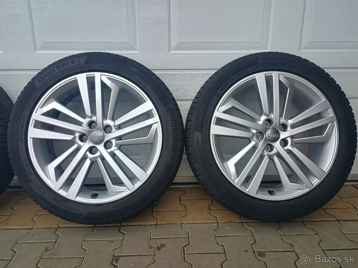 Originálna zimná sada Audi Q5 R20 + Continental 255/45 R20 - 4