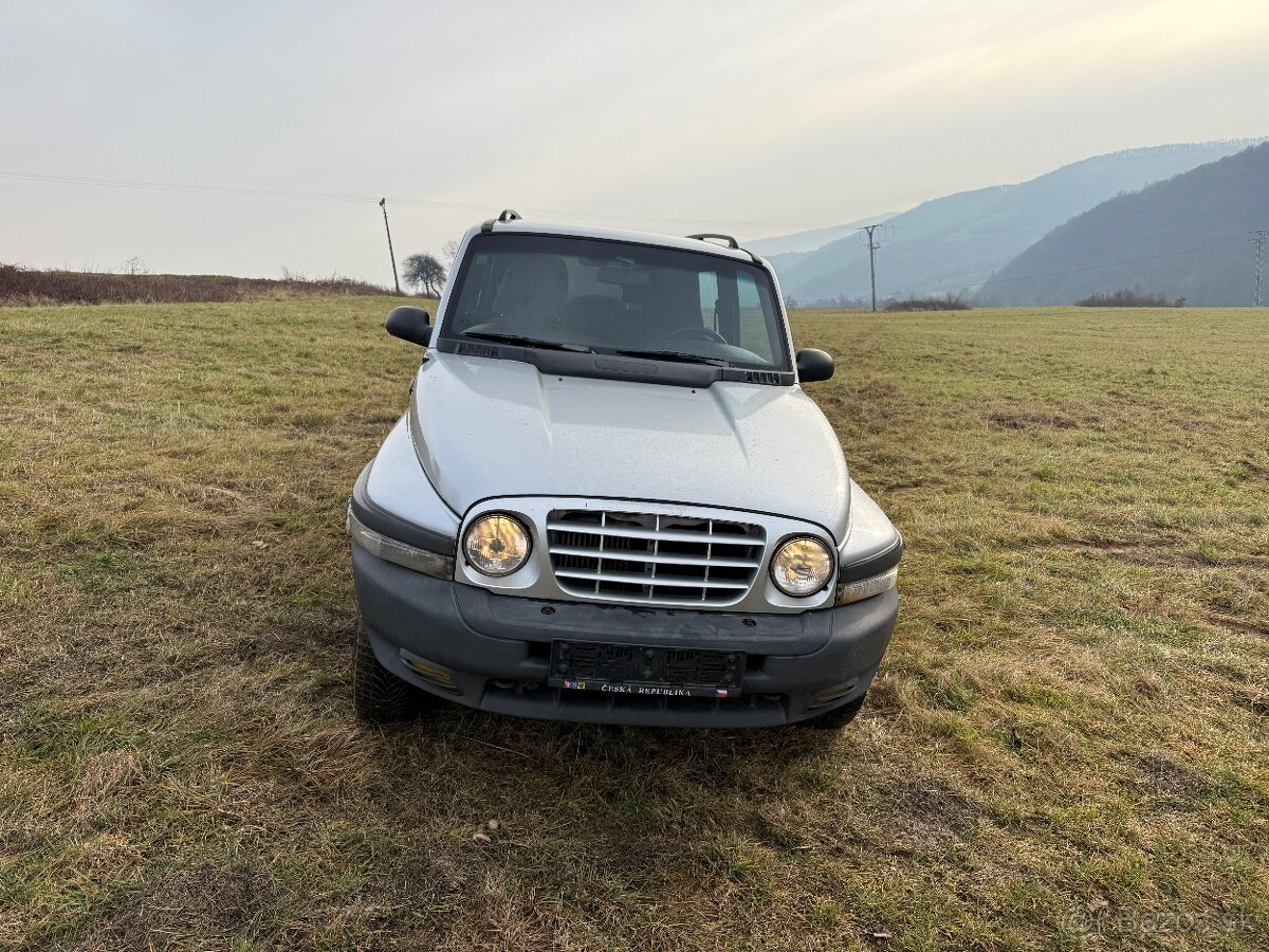 Predám ssangyong korando 2005 2.9td Mercedes - 4