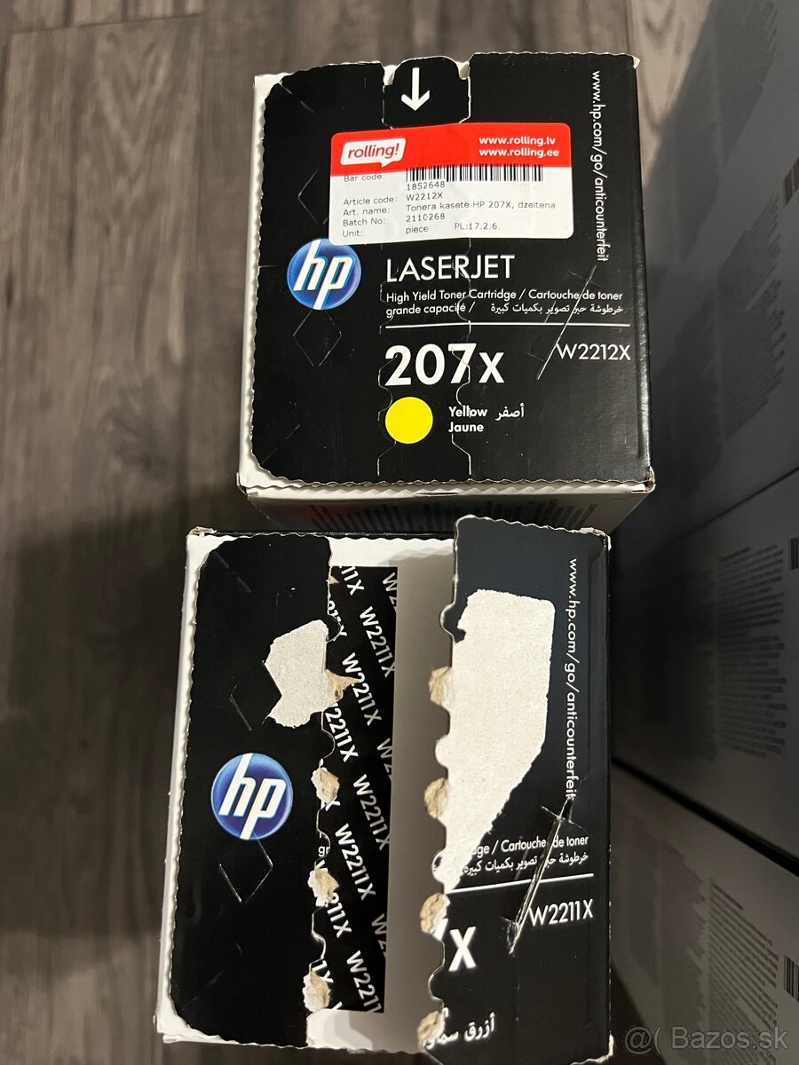 Original HP Toner W2210X,W2211X,W2212X,W2213X ( 207X) - 4