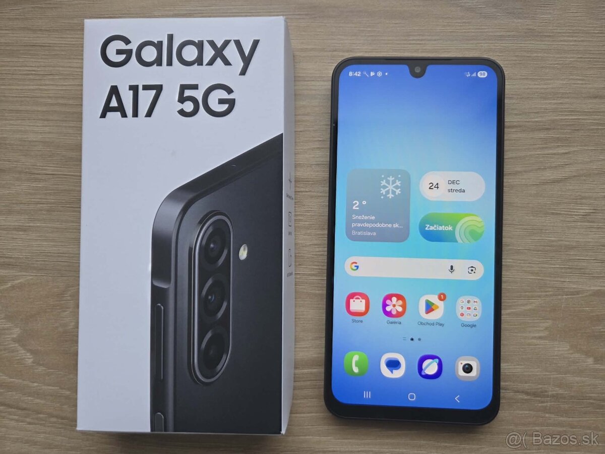 Samsung Galaxy A17 5G 4 GB/128 GB Black, top, zaruka - 4