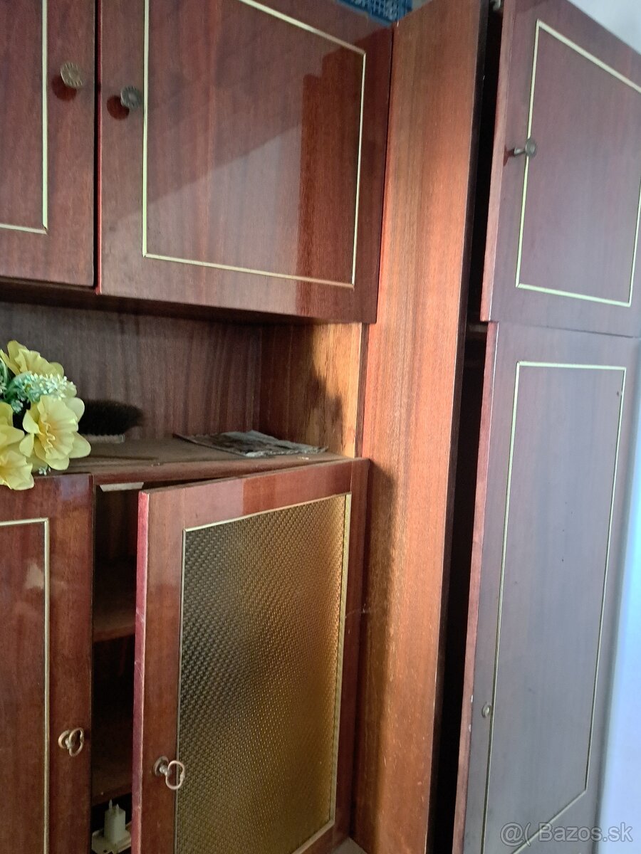 Antik obývacia stena - 4