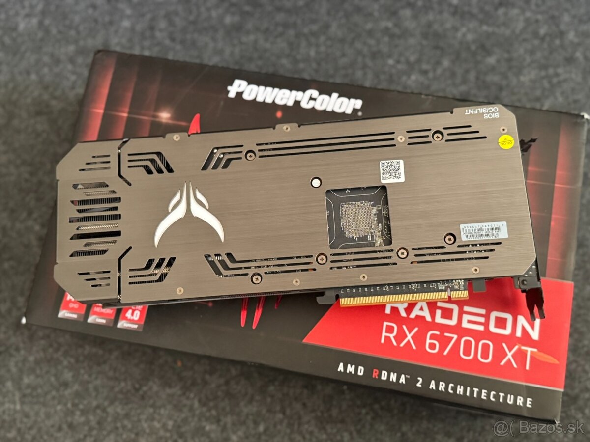 🔥 Predám grafickú kartu PowerColor Radeon RX 6700 XT - 4