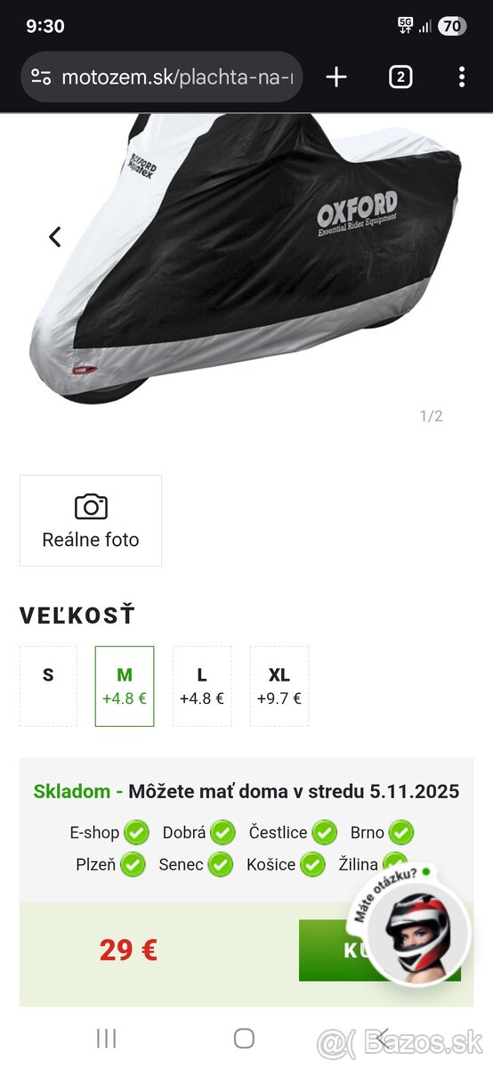 ✅ Oxford Aquatex Plachta na motorku - 4