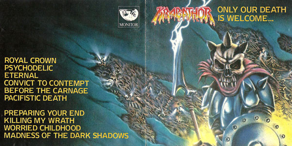 Kúpim orig.CD KRABATHOR - "Only Our Death Is Welcome... " - 4
