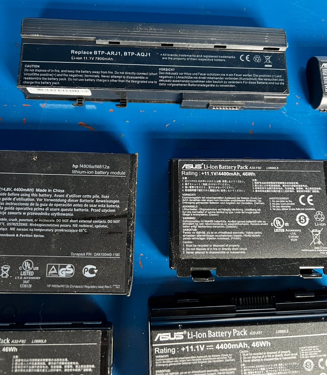 Batérie z notebookov - 4