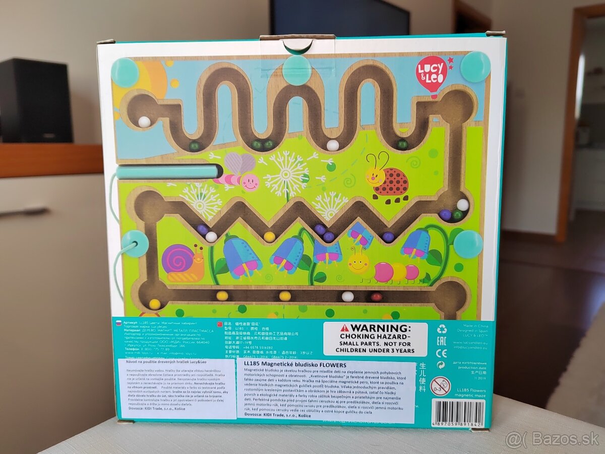 Magnetické bludisko Flowers - NOVÉ - 4