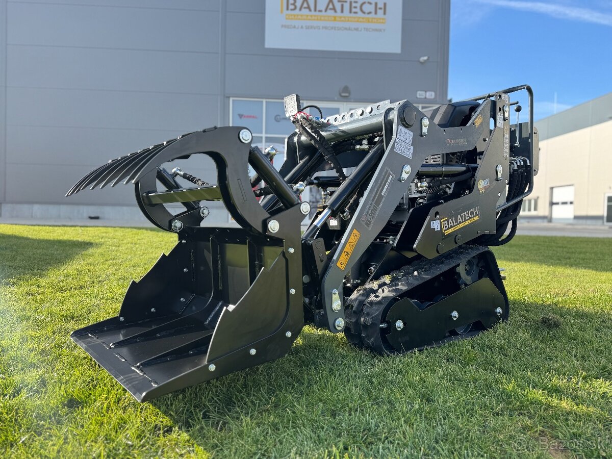 Šmykom riadený nakladač JANSEN KL-200 - 4