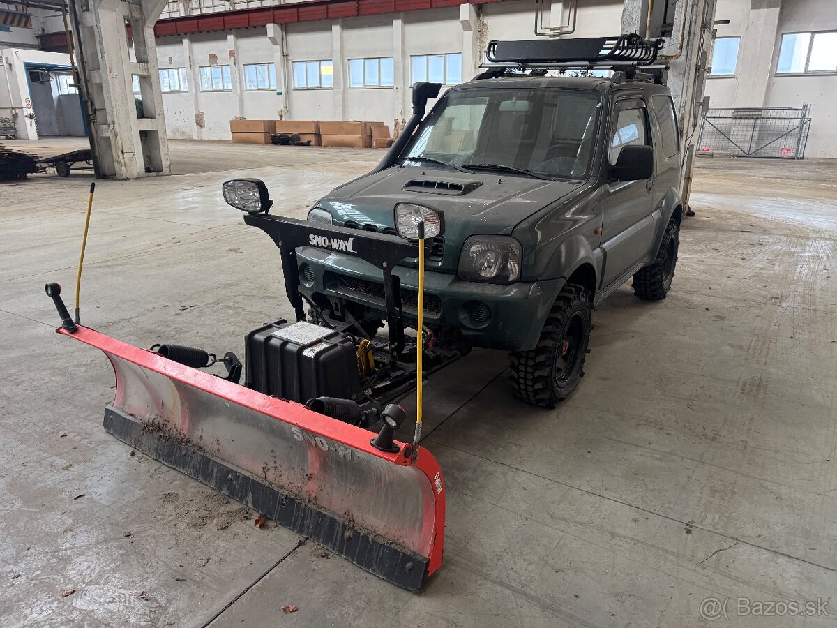 SUZUKI JIMNY 1.3 + hydraulicky pluh - 4