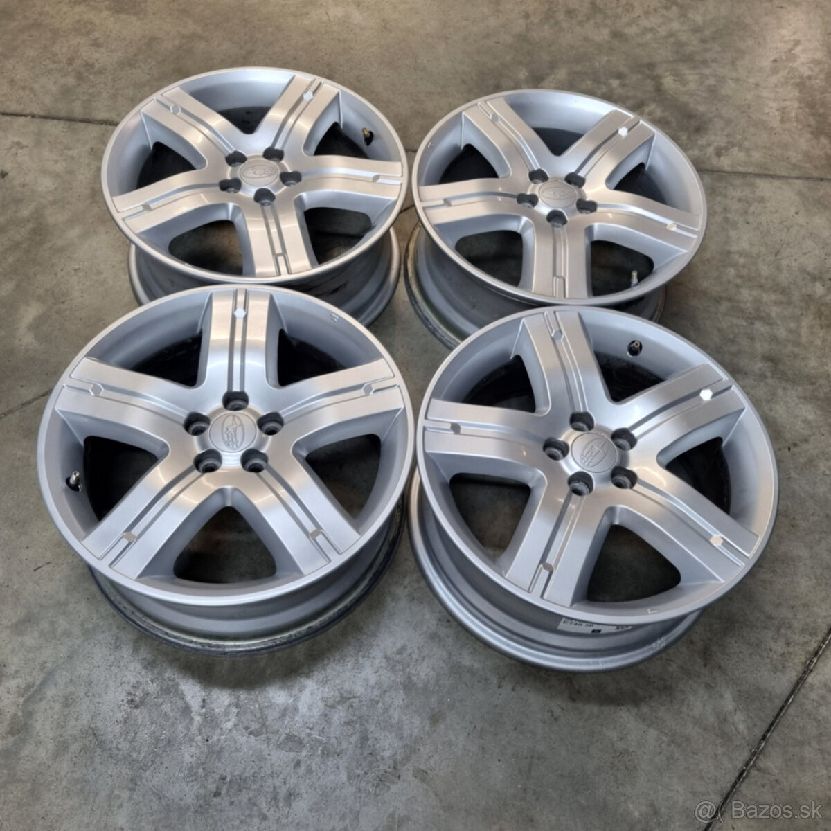Hliníkové Subaru disky 5x108 R17 7J ET48 - 4