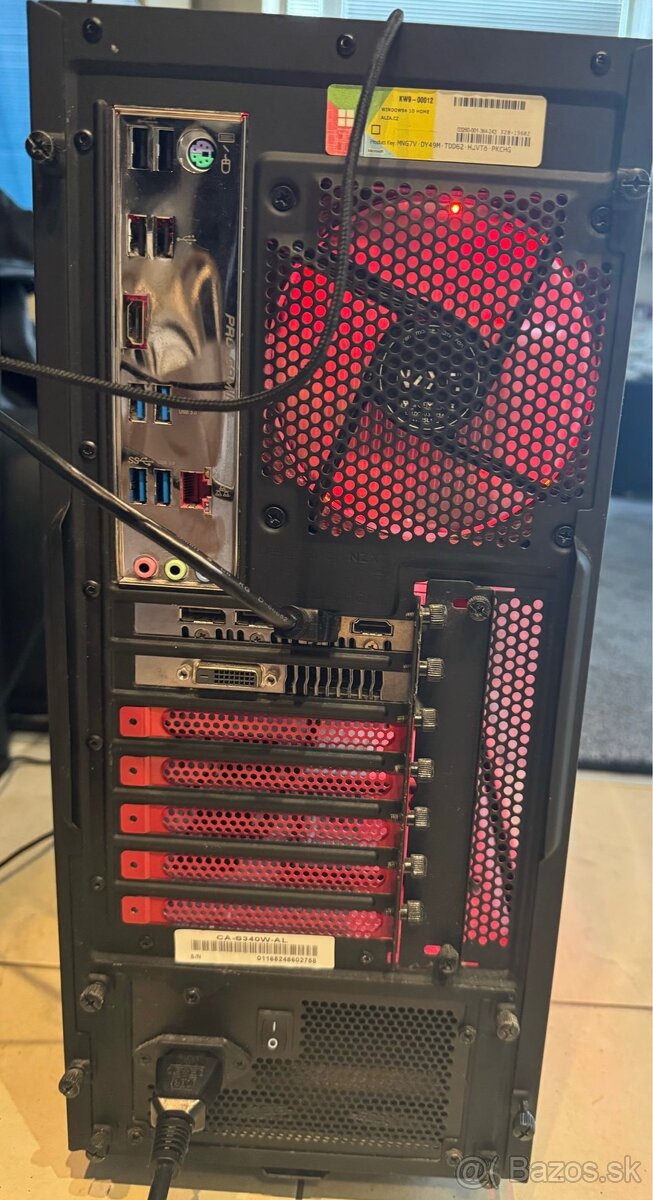 💻 Herný PC - i5 / GTX 1070 / 16GB RAM - FULL HD hranie - 4