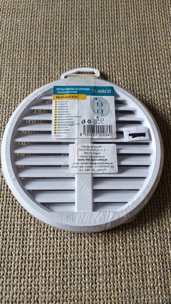 Vetracia mriezka regulacna - 4