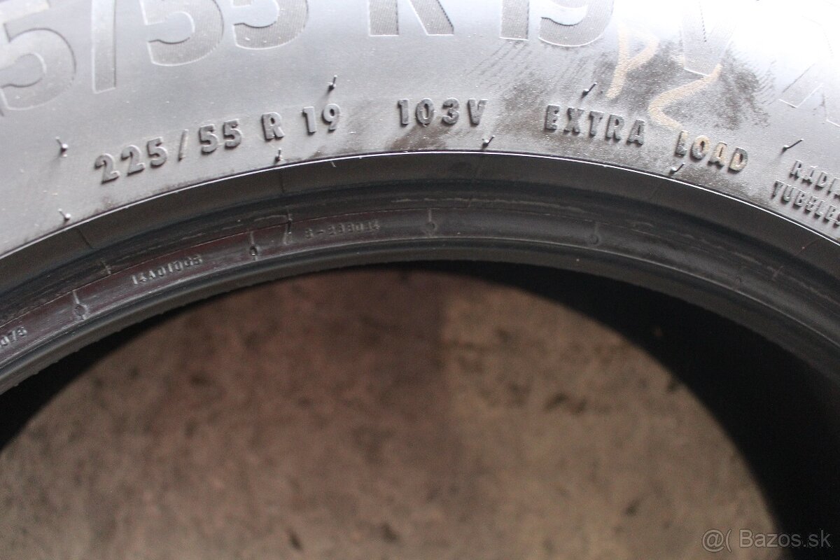 Pneumatiky CONTINENTAL 225/55 r19 Letné - 4