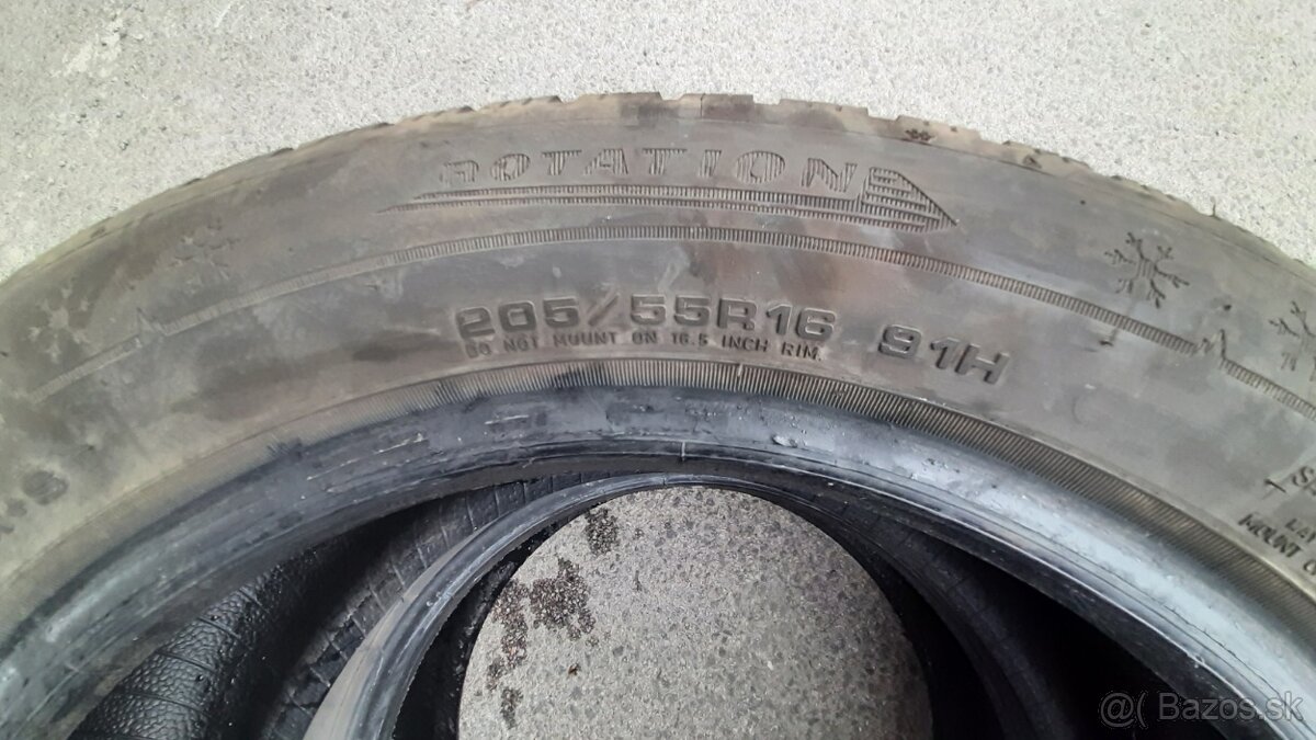 205/55r16 91H Dunlop zimne - 4