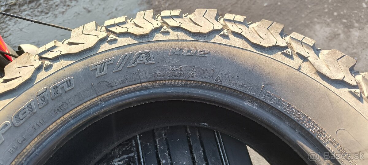 Predám gumy BF Goodrich All-Terrain T/A 265/60R18
