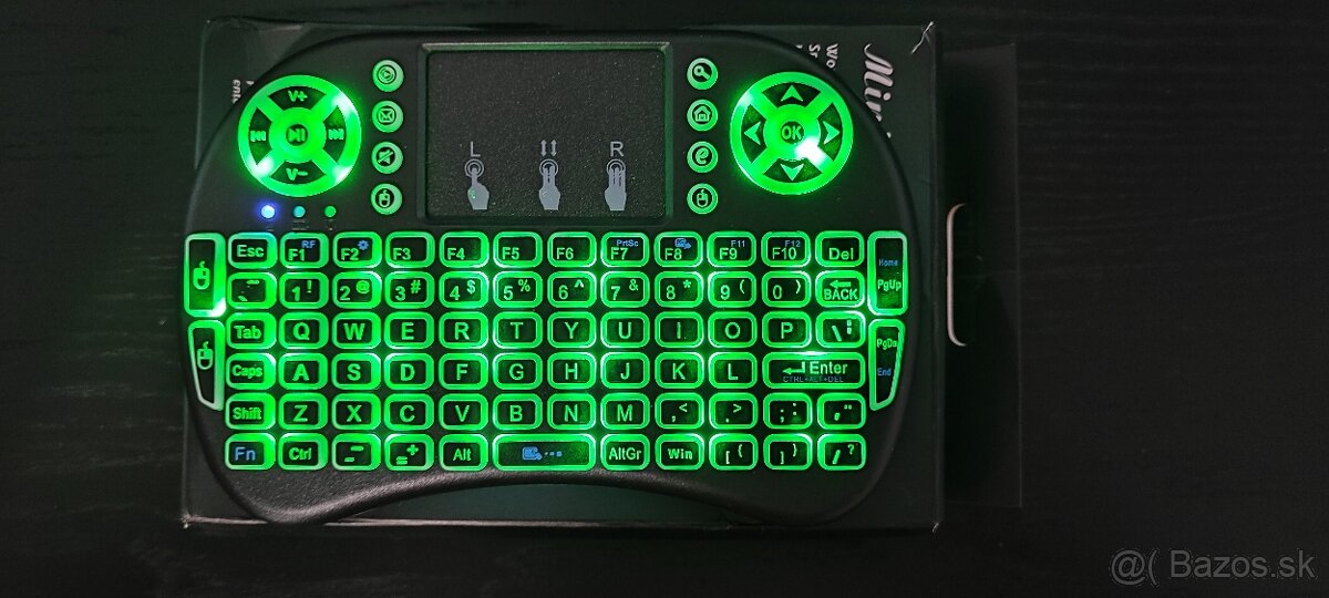 Bezdrôtová klávesnica a myš (touchpad) - 4