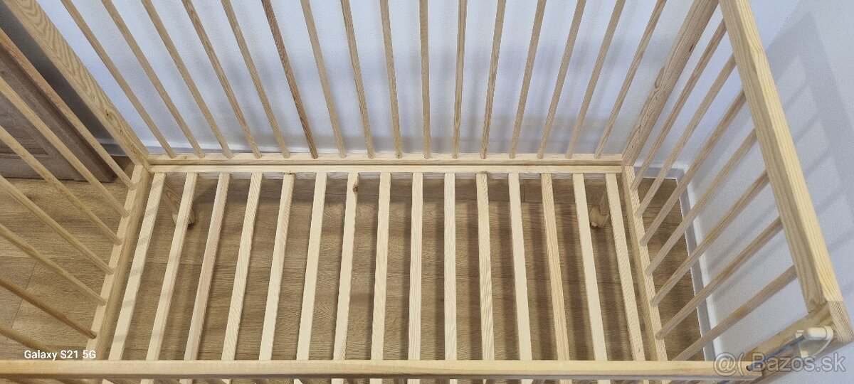 Detská postieľka 120 x 60 cm - 4