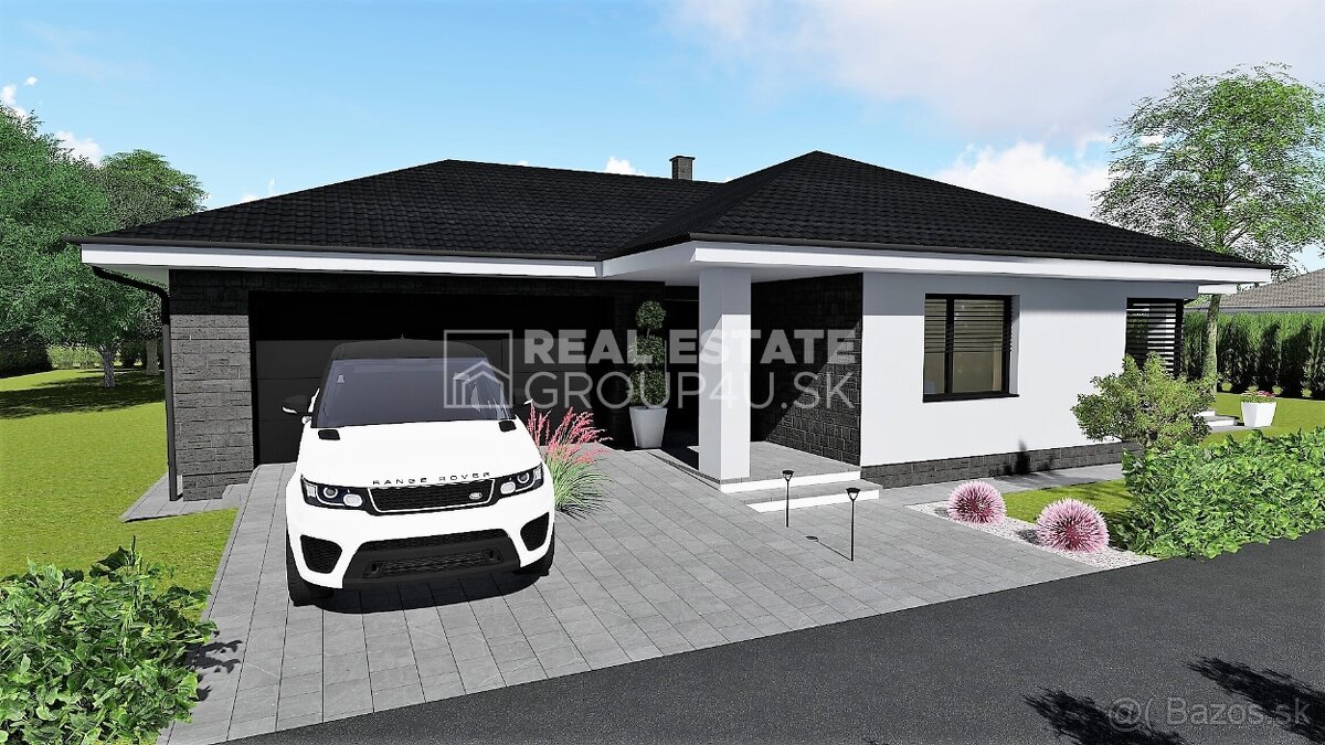 MODERNÝ 5-IZ. BUNGALOV S GARÁŽOU A S POZEMKOM - OVČIARSKO - 4