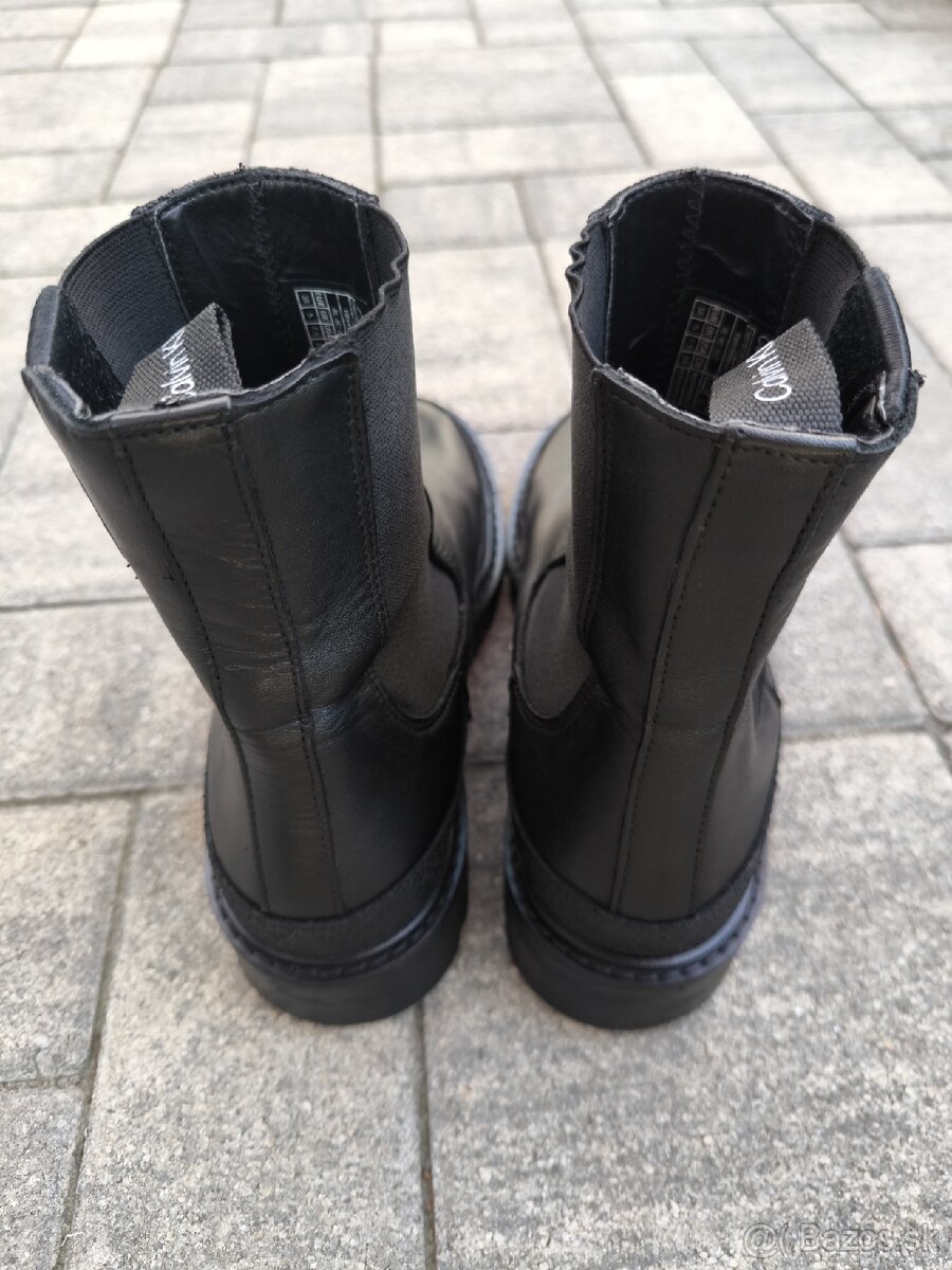 Calvin Klein dámske kožené čižmy , veľkosť 38 - 4