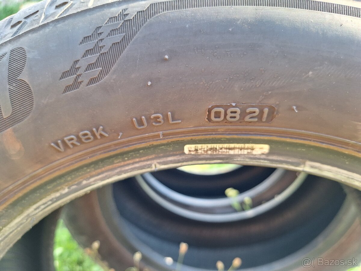 Predám letné pneumatiky Bridgestone Turanza 205/55 R16, dezé - 4