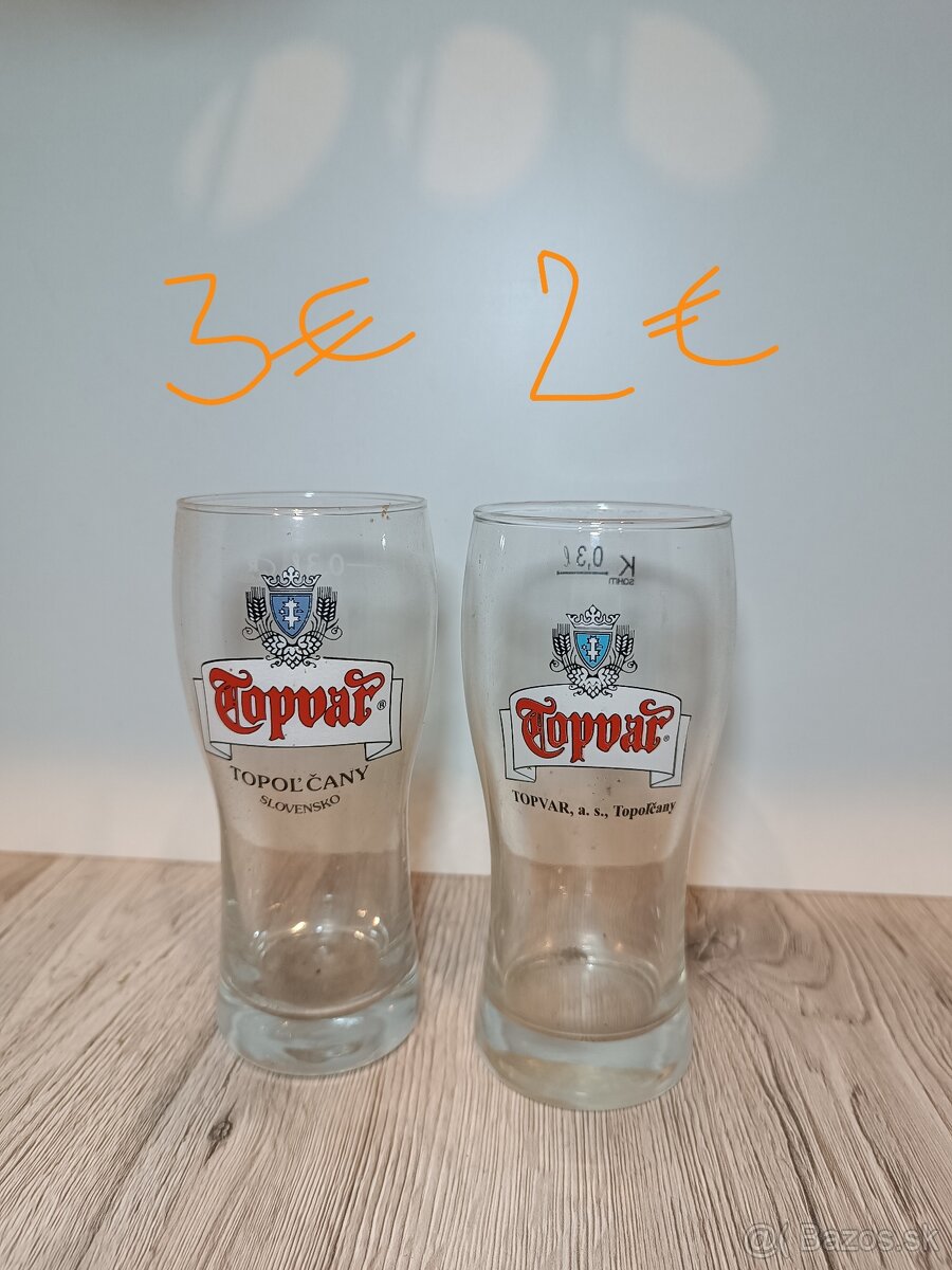 Slovenské pivové poháre 3 - 4