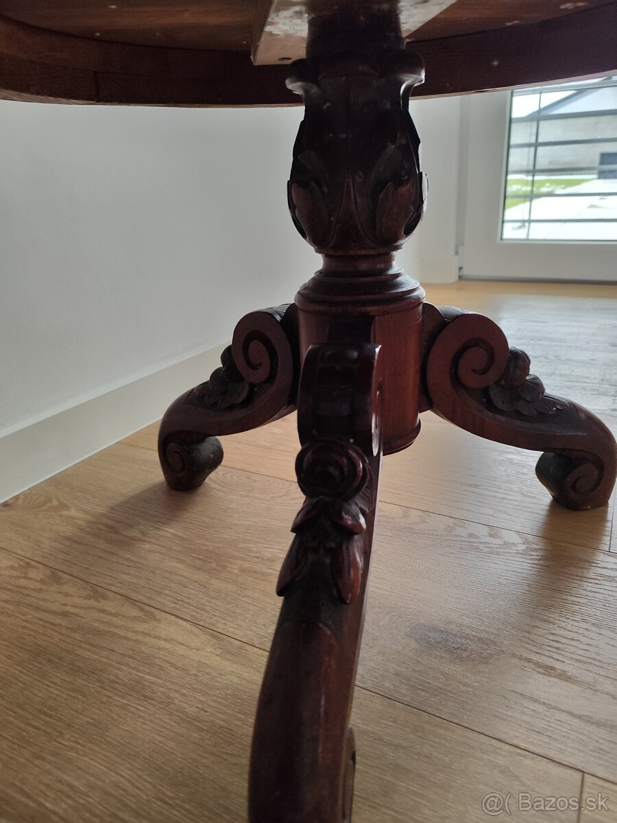 Starožitný stôl z masívu - 4