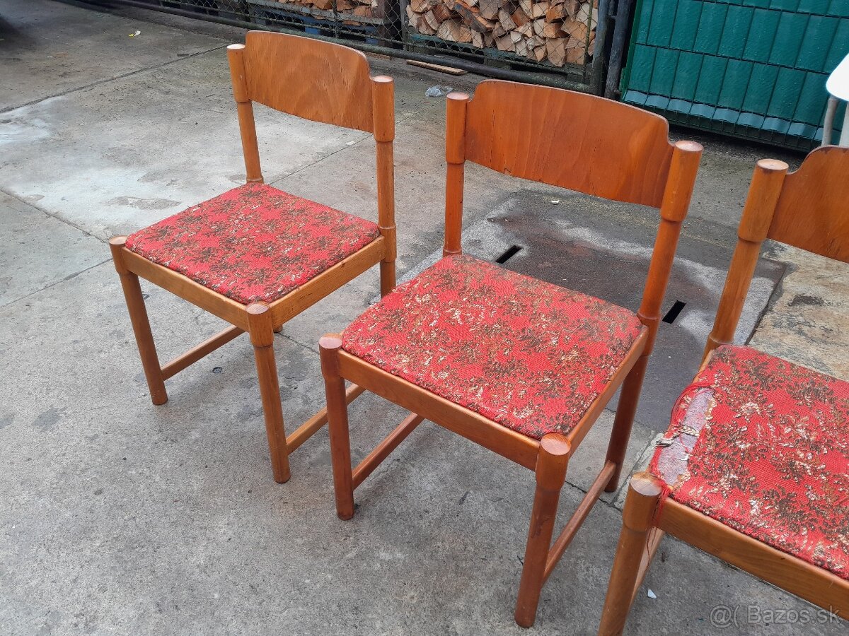 Predám drevené stoličky - 4