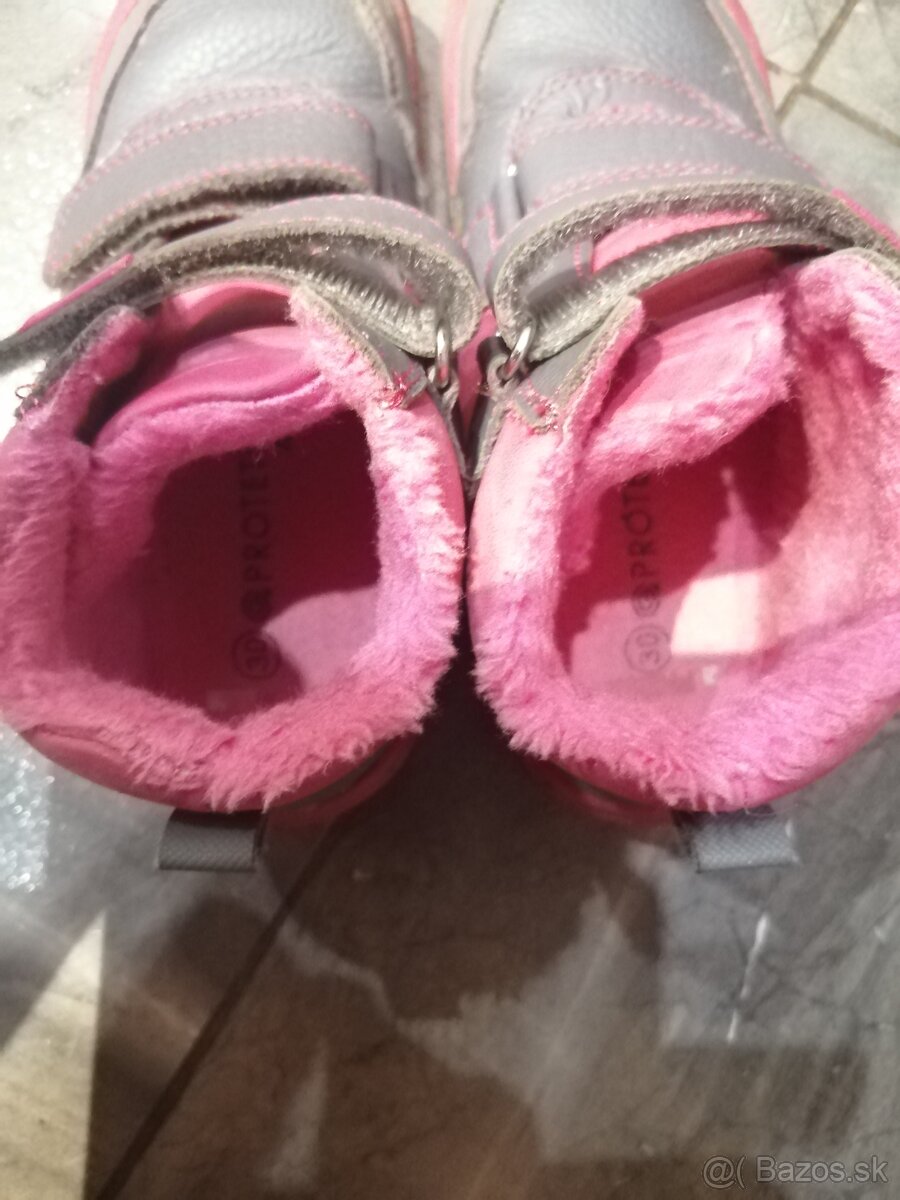 Teplé topánky 30 - 4