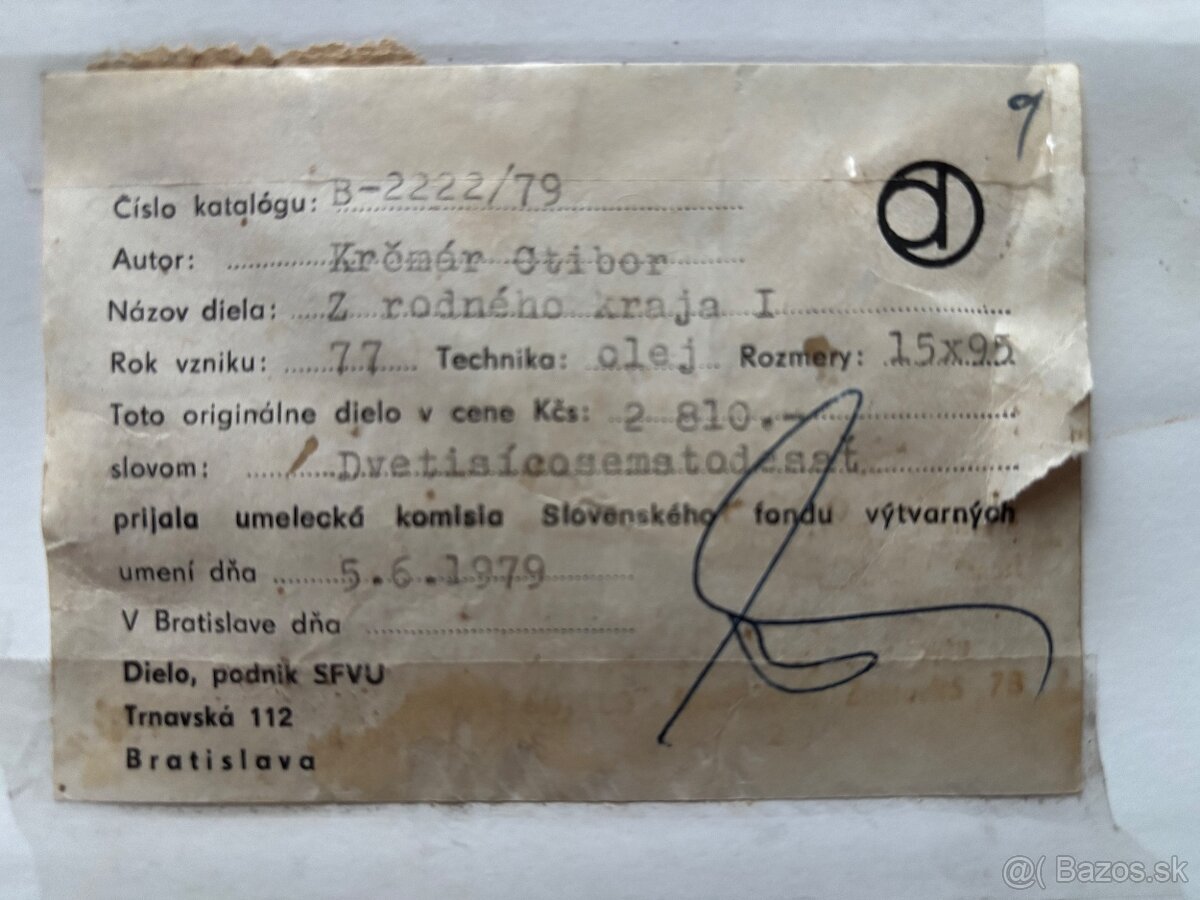 Obraz Ctibor Krčmár - 4