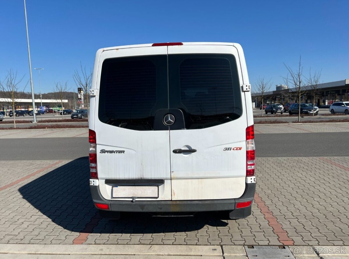 Mercedes Benz Sprinter 311 2,2 CDi 9 míst klima ČR - 4