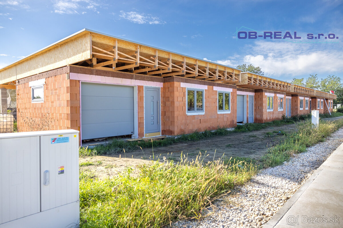 Exkluzívne ponúkame na predaj novostavby 4izb RD + garáž, v - 4