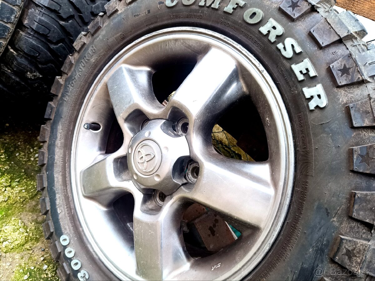 Toyota Land Cruiser J100 J200 sada kolies R18 - 4