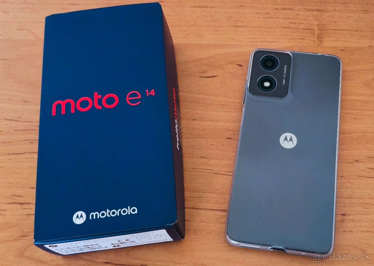 Motorola E14; 6,56“ IPS HD+ LCD; 64GB; Android 14, NOVÝ - 4