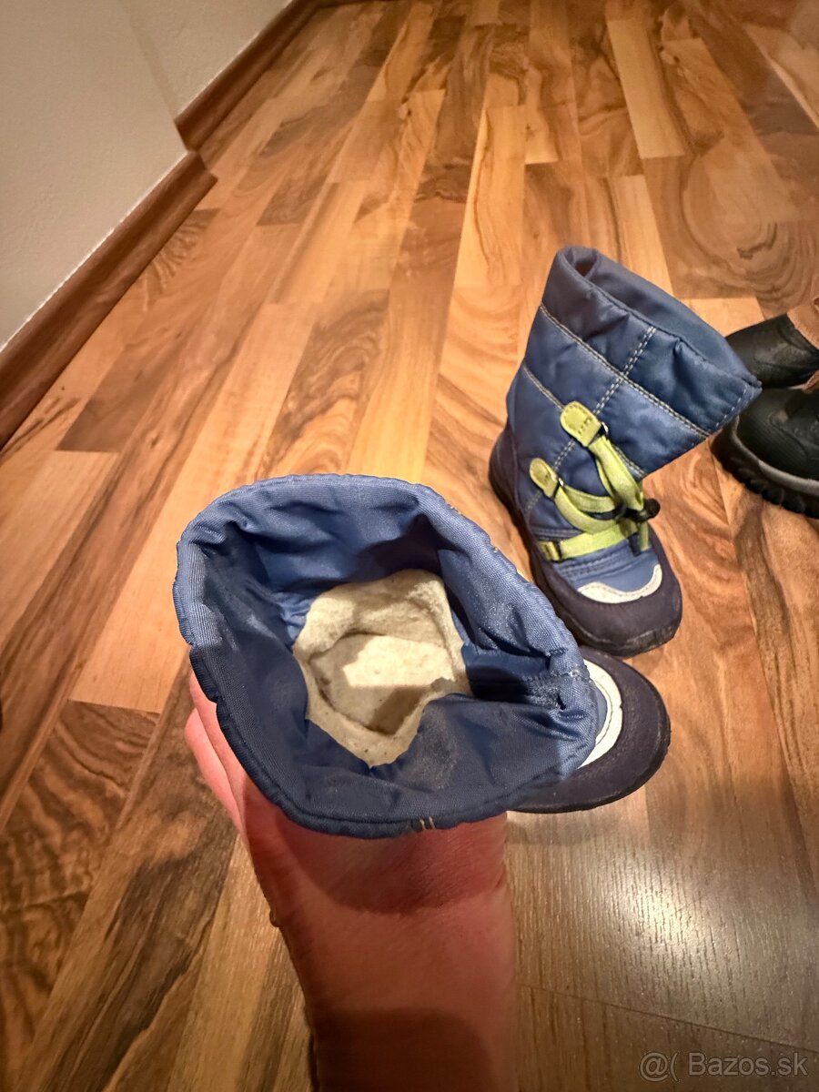 Zimne topanky - snehule veľkosť 23 - 4
