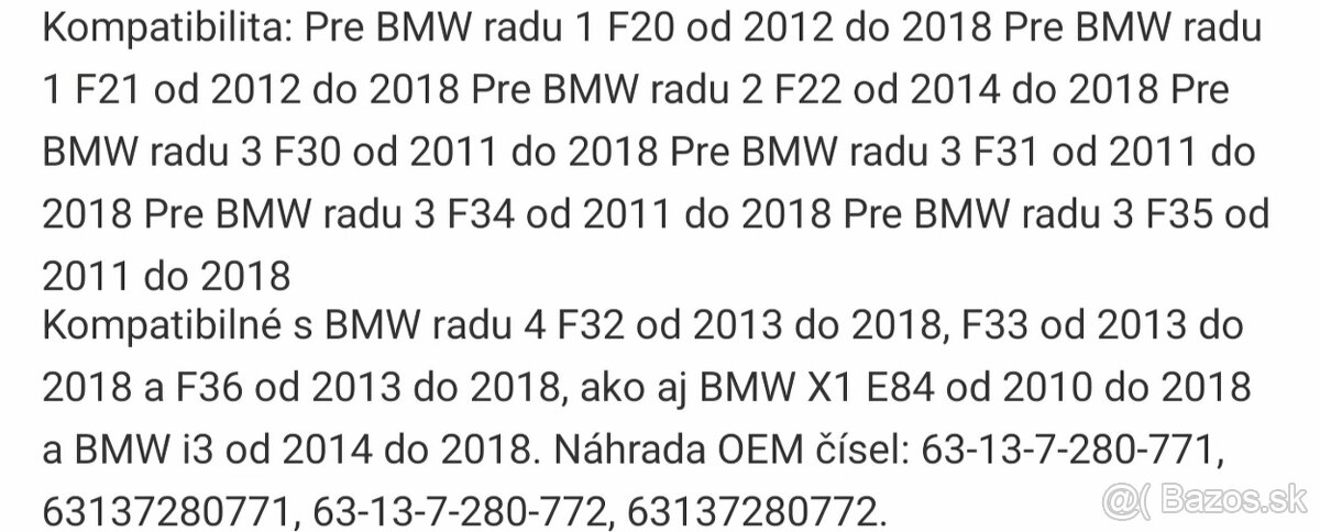 Led smerovky BMW - 4