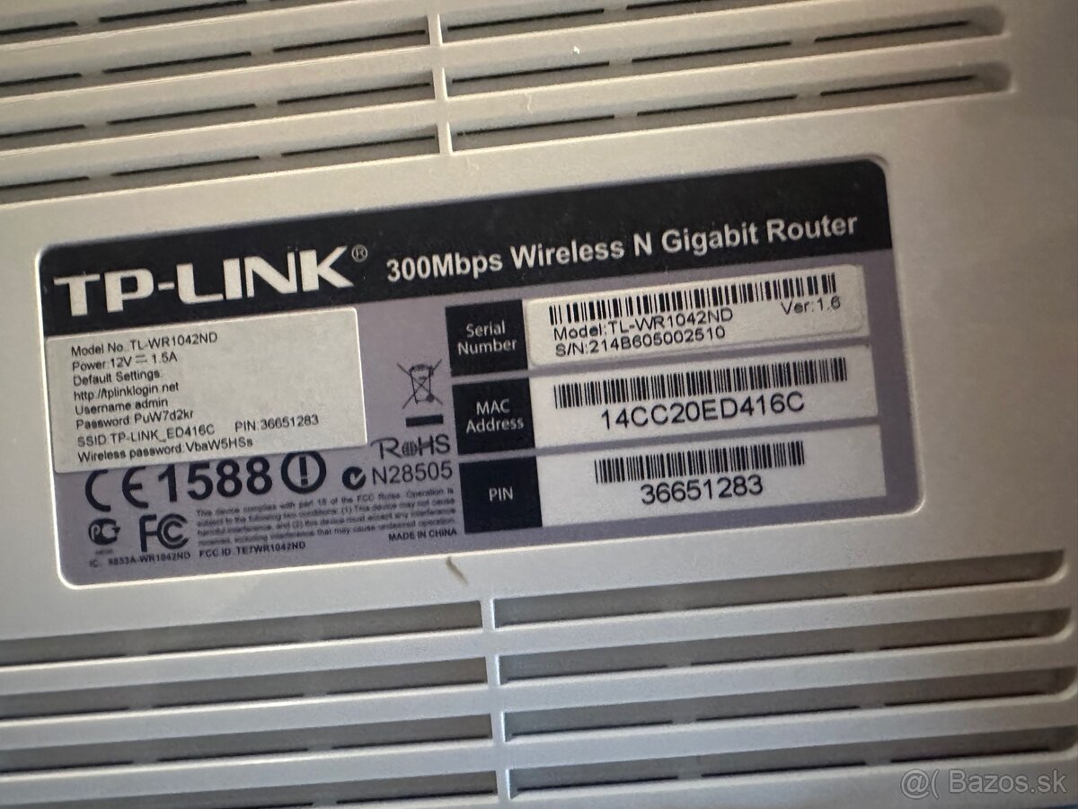 TP-LINK TL-WR1042ND bezdrôtový wifi router - 4