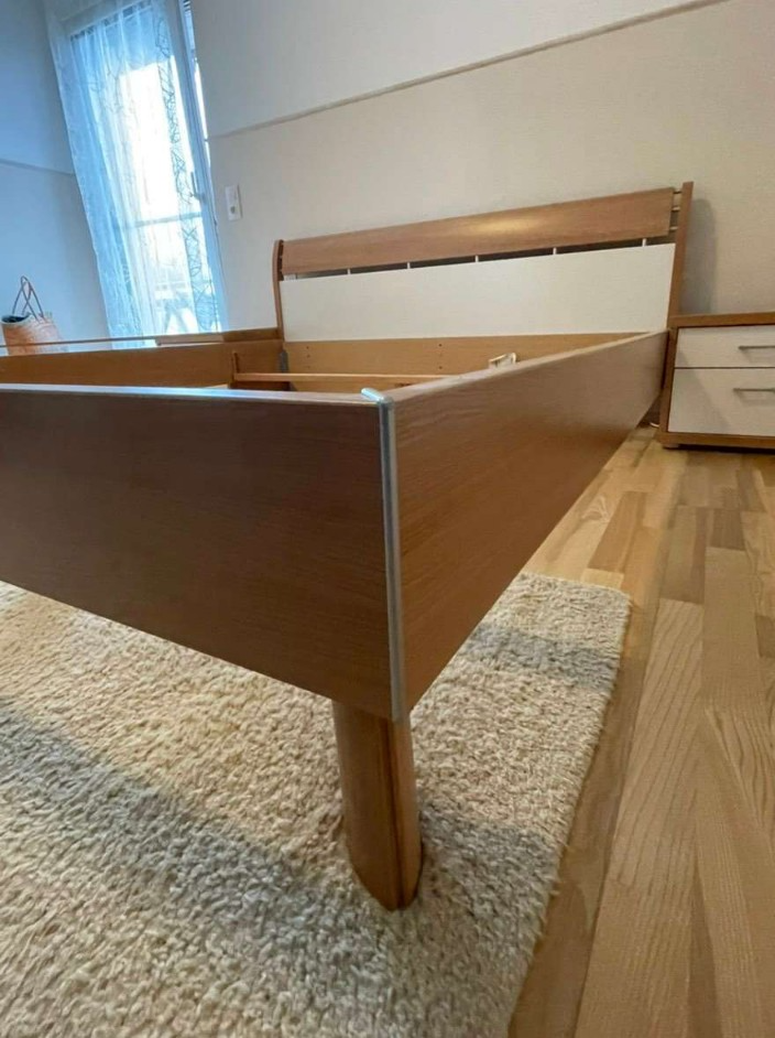 Manželská posteľ + nočné stolíky - 4