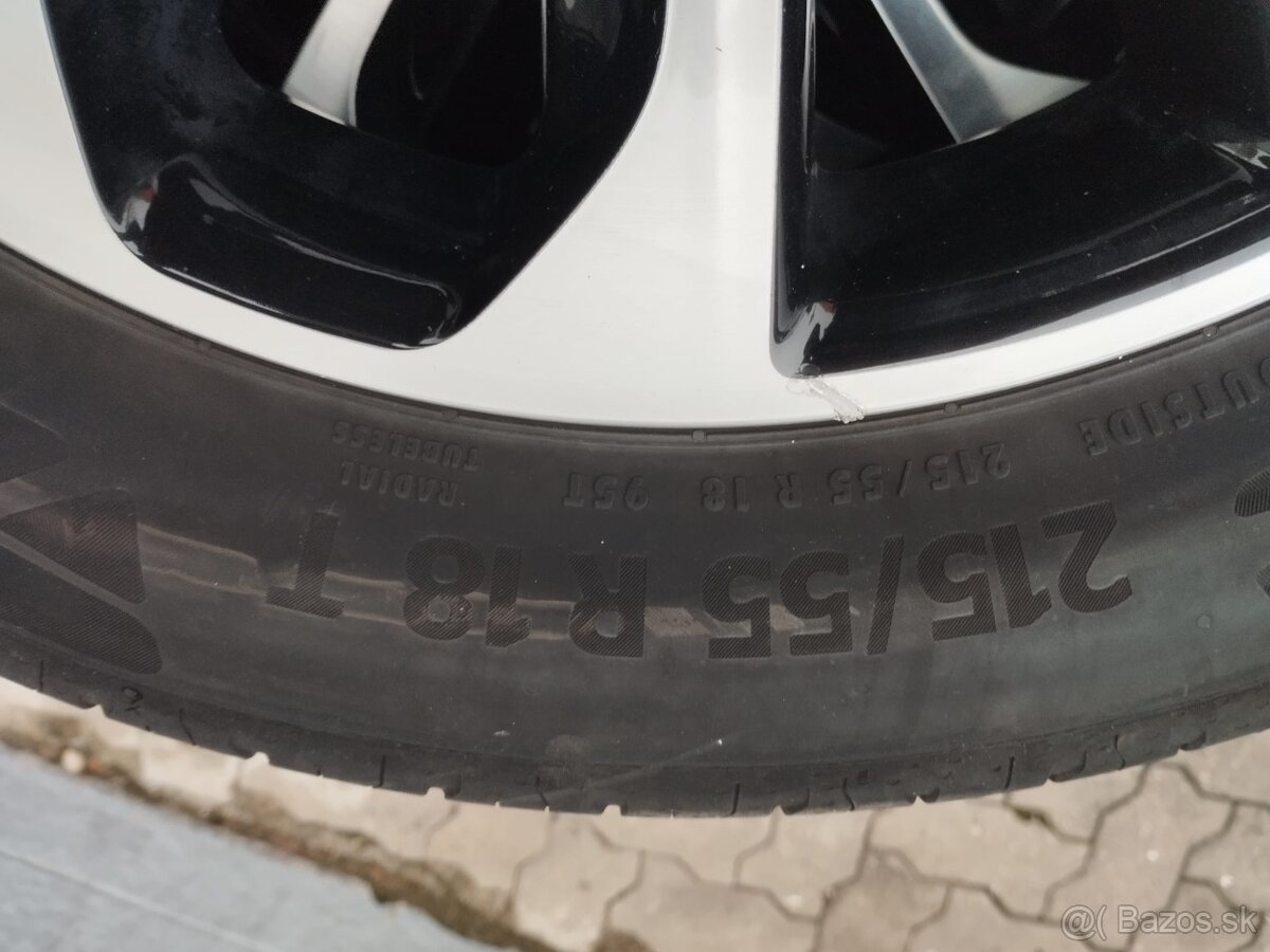 215/55R18 Continental letne Nissan Xtrail - 4