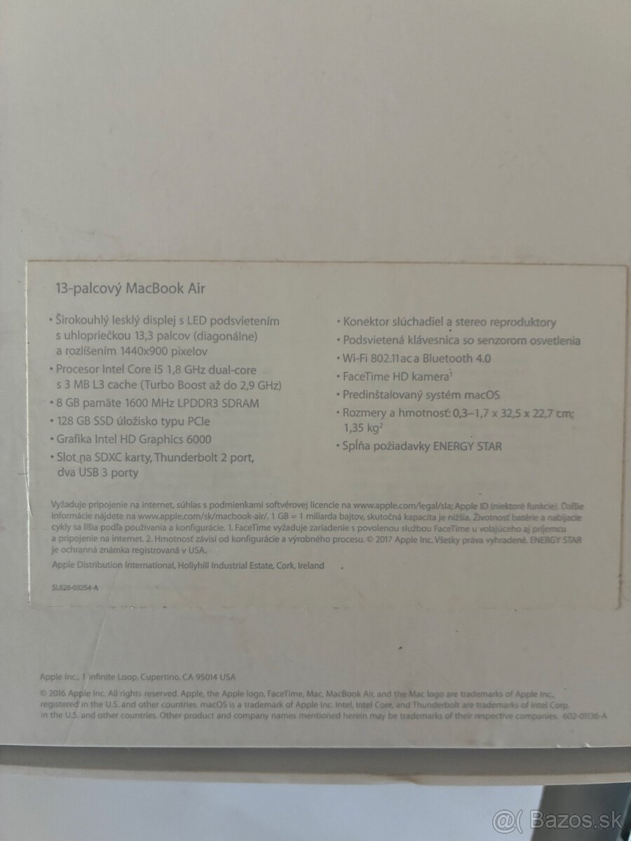 Macbook air 13 2017 - 4