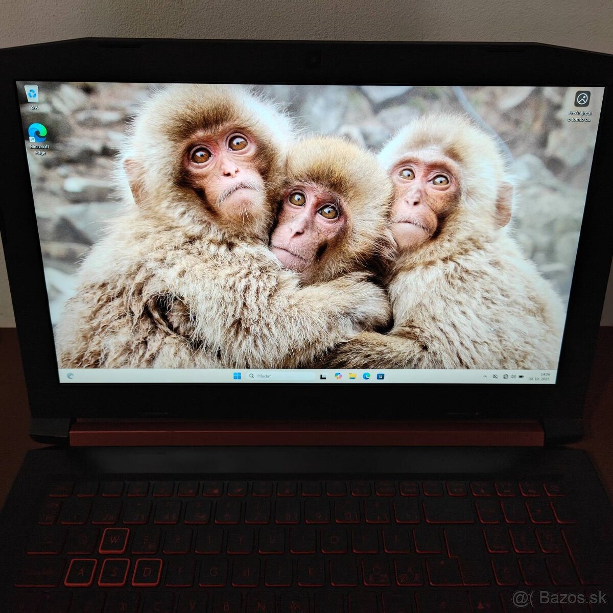 Predám Acer Nitro 5 AN515-31 8g. Intel C. i5 a GeForce MX150 - 4