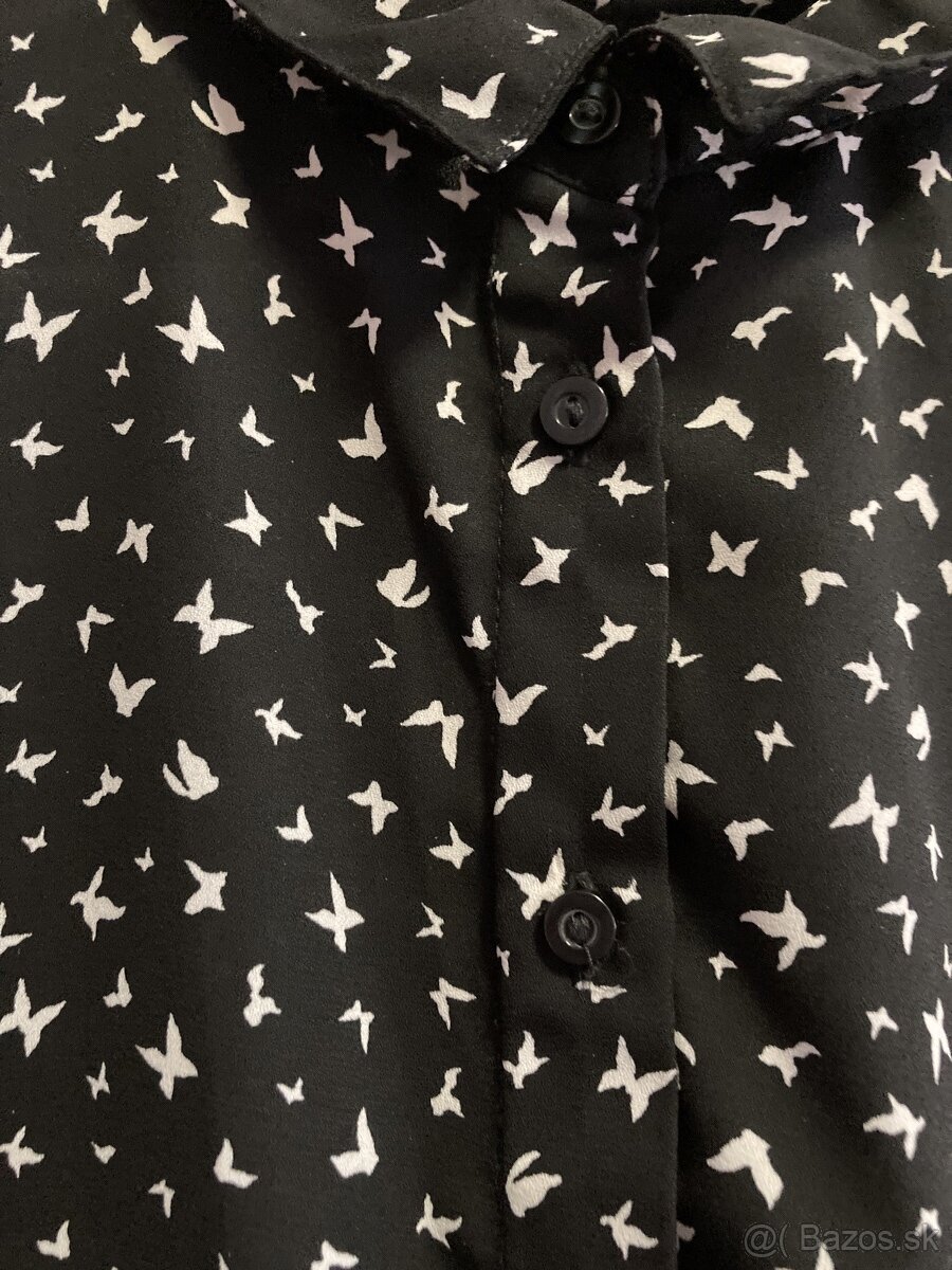 Čierna dámska blúzka - 4