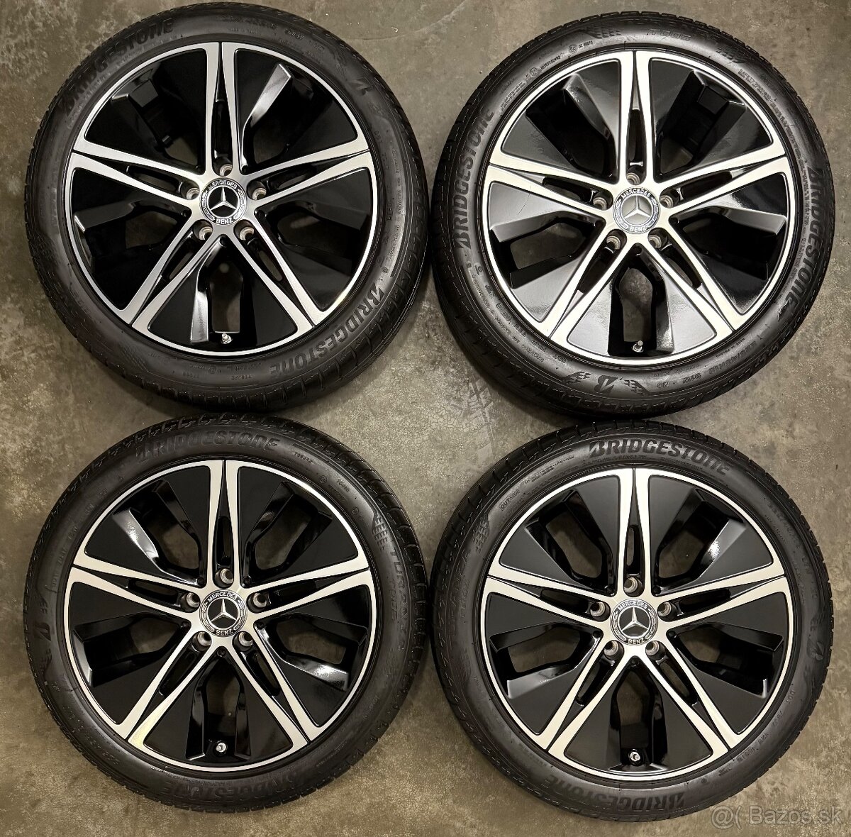 Letná sada 5x112 R18 , 225/45/18 Mercedes Benz A , B , CLA - 4